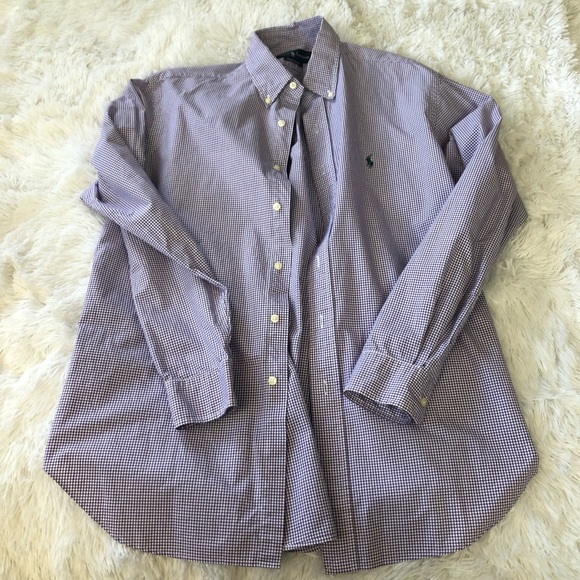 RALPH LAUREN Classic Fit Collared Button Shirt - Picture 5 of 8